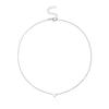 Valentine's Day Heart Pendant Clavicle Chain Necklace for Women