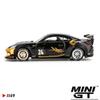MINI GT 1:64 Toyota GR86 LB  Nation Black/Gold Alloy Die Cast Car Model Collection Gift