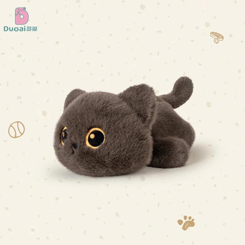 Horký prodej 17/30/40cm Měkká zvířata Kreslená Černá Kočka Polštáře Siamské Kotě Krásná Plyšová Zvířecí Hračka Narozeninový Dívka Chlapec Dárek