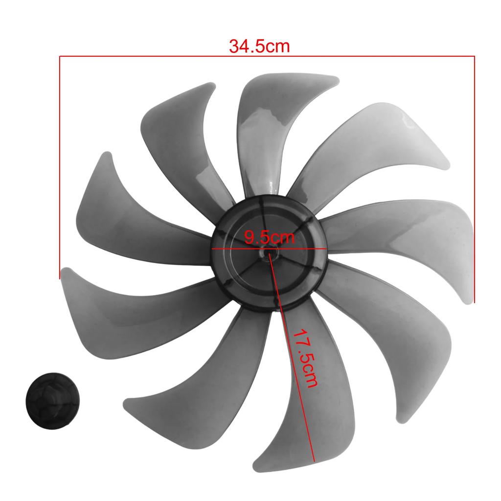Fan Blade Replacement Daily Life Convenience 14 Inch Floor Fan Blade 7-blade Option 9-blade Option For Household Fans