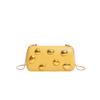 Summer PVC Solid Color Hasp CHAINS Crossbody Bags Design Sense Niche Women's Handbags High Quality Sweet Affordable Luxury Bags