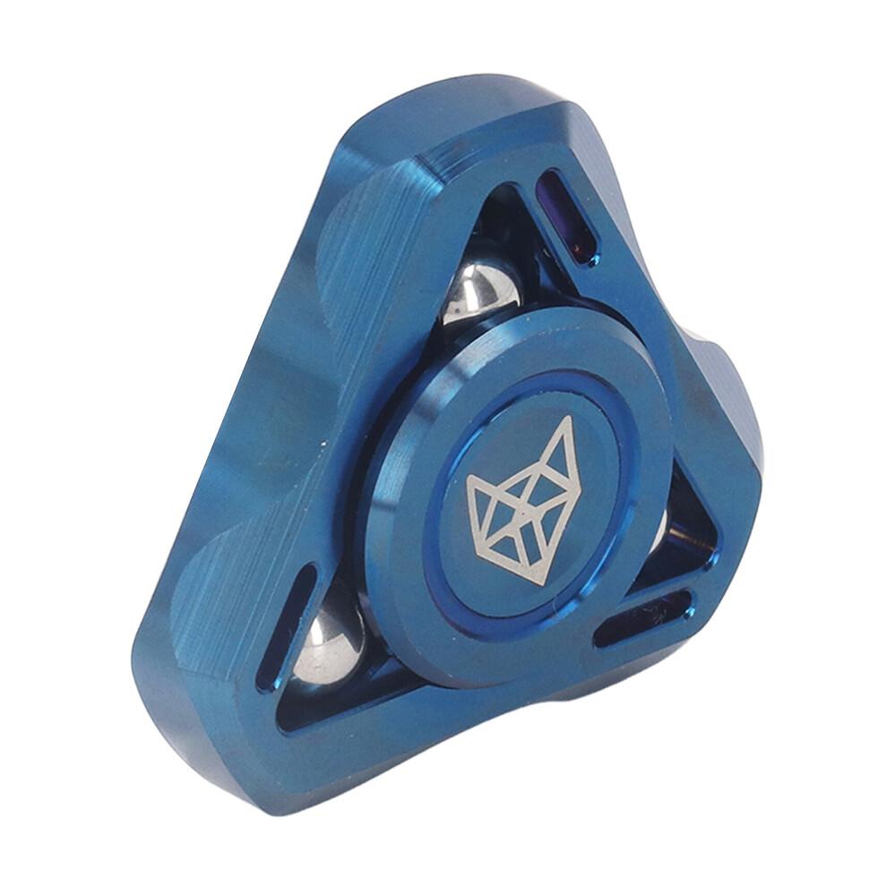 Mini Fidget Spinner For Anxiety Relief Smooth Surface Round Corner Removable Bearings Long Spin Time Durable Construction Pocket Size Metal Toy For