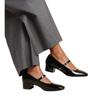Where's That From Womens/Ladies Oslo Square Toe Wide Low Block Heel Pumps