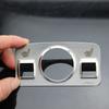 My Good Car Car Cigarette Lighter Decorative Stainless Steel Trim Sticker For Ford Kuga Escape 2013 2014 2015 Car