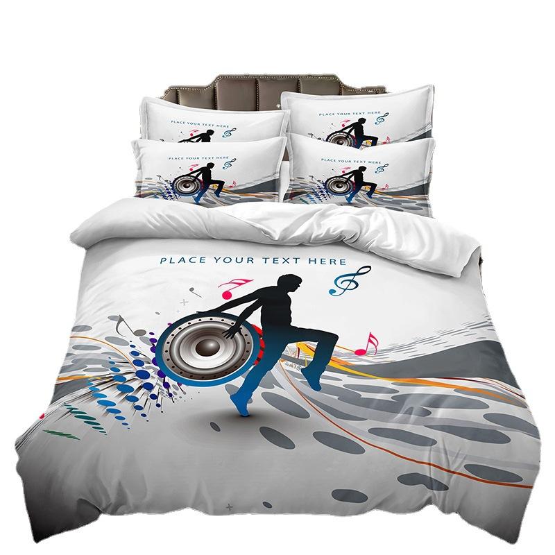 Fashion technology,3D Digital Printed Bedding, Duvet Covers, Pillowcases