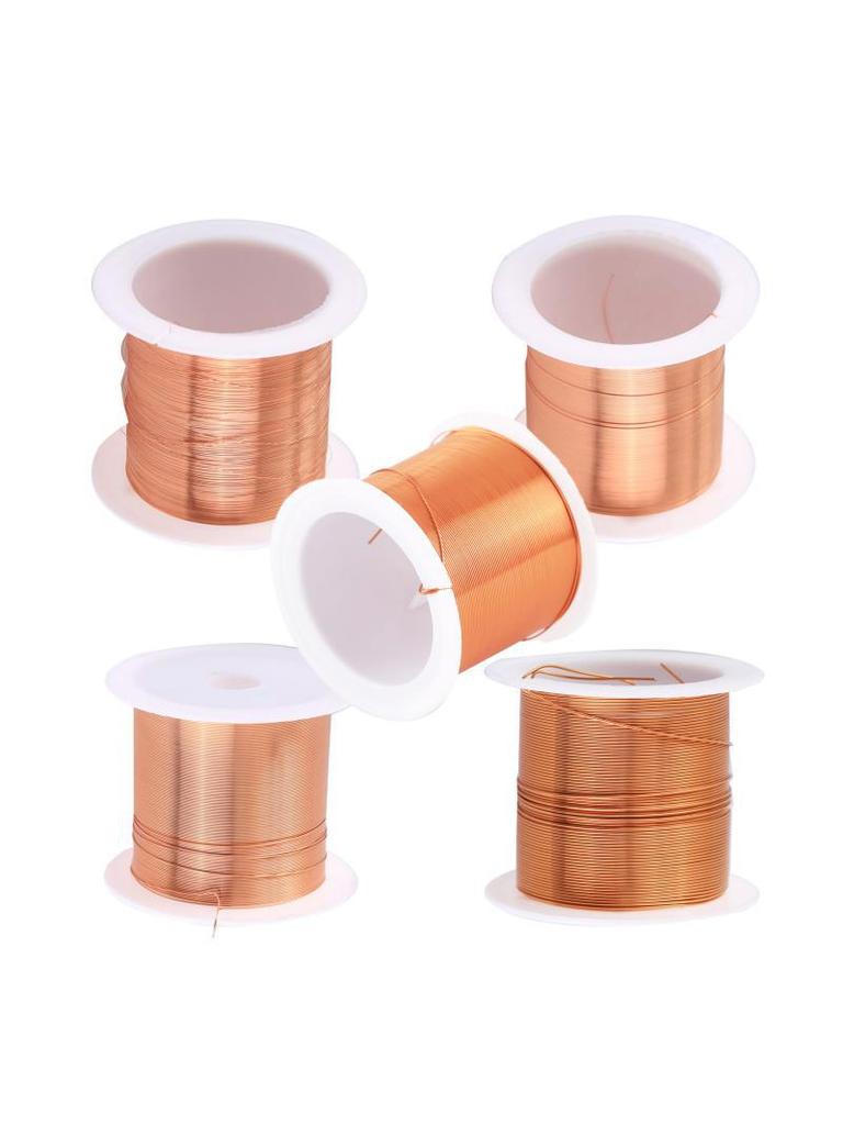 High-temperature Resistant Polyurethane Enameled Copper Wire for Perpetual Motion Motor Insulation Coil Transformer Electromagnet Experimentation.