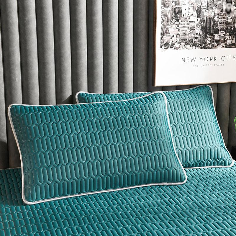 

Літня прохолодна латексна наволочка Побутова зручна 48*74см Мила протикліщова Антибактеріальна Захисна наволочка Спальня гуртожитку 48x74cm-2pcs