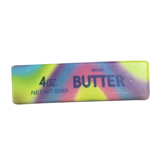 

Butter Stick Slow-Rising Squeeze Toy Soft PU Fidget Toy Realistic Butter Stick Stress Reliever Portable Decompression Gadget for Kids Adults S