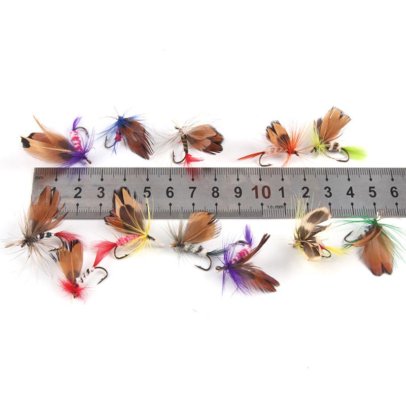 

12 шт. натуральных насекомых, рыболовные приманки, набор с сухими мушками, заостренный крючок, искусственная приманка для карпа, форели, поверхностная вода