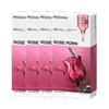 Rose PDRN Essential Maskenblatt Strahlendes Hautpaket 10 Blatt 4 Boxen Set - Koreanische Hautpflege Aufhellende Gesichtsmaske