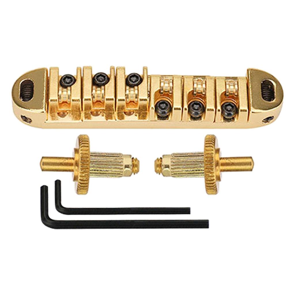 Roller Saddle Bridge Kits Locking Bridge Guitar Roller Saddle Bridge Kits for Gift
