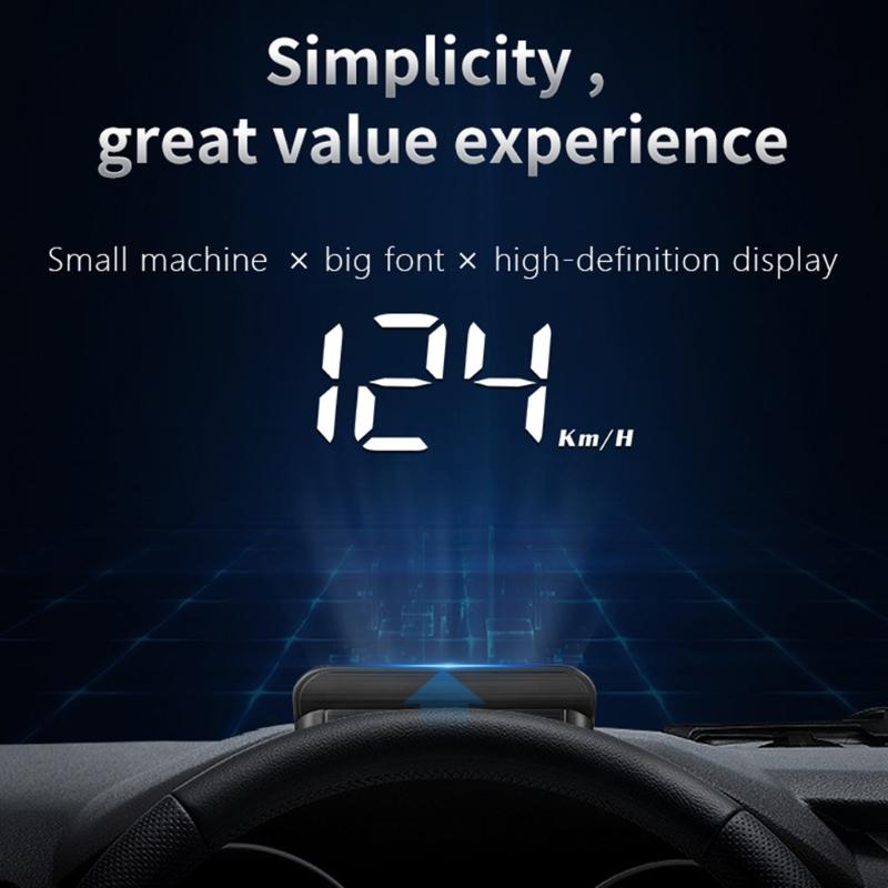 Car Electronics Head-Up Display HUD Projector Digital Speed Warning Alarm Meter