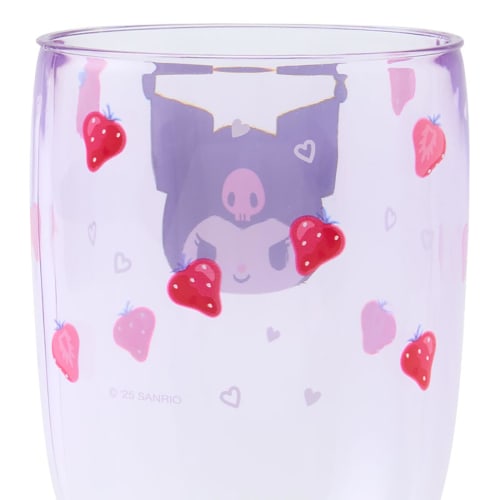 Sanrio Kuromi Footed Cup, AS Resin, Capacity: Approx. 345ml, Product Number: 313301