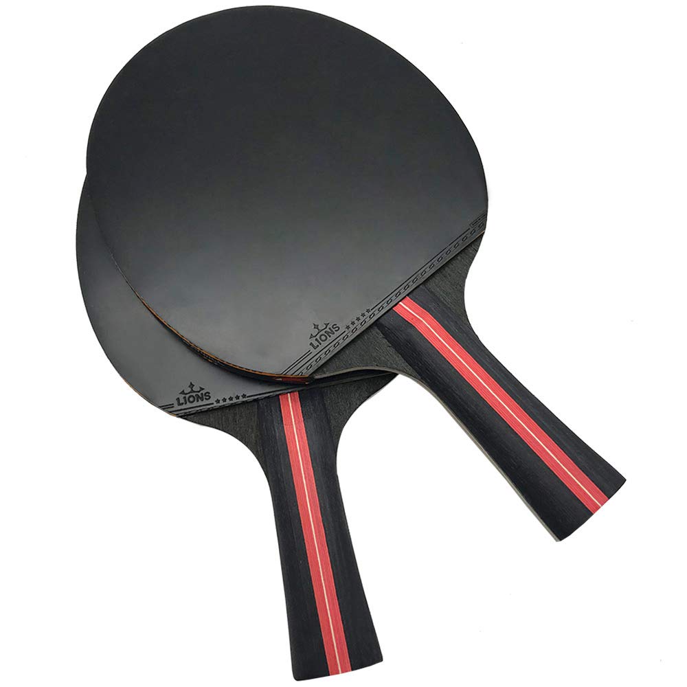Portable table tennis racket Portable table tennis set 2 rackets 3 ping pong balls with storage bag Easy to use anywhere Table tennis equipment Table