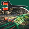 Garden Hose Guide Stakes Heavy Duty Yard Hose Spikes Lawn Watering Equipmen For Watering Lawn Bed Greenhouse Yard Plant Car