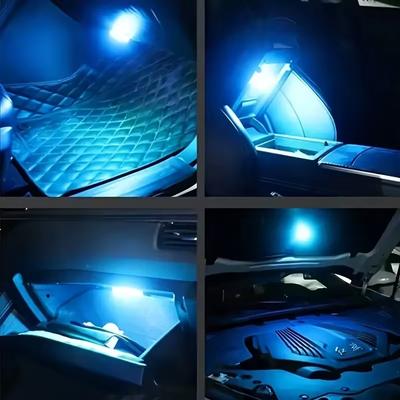 LED Touch Control Light CarRGB Ambient Light WirelessRoof Reading Lamp USB RechargeableEasy Installation for Auto Interior Decor
