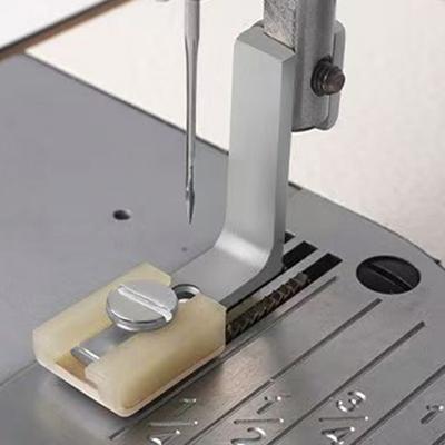 T950 Industrial Sewing Presser Foot,Adjustables Closing Wrinkled Fold Foot,2 In 1 Wrinkle Pulling Sewing Machine Accessories