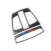 Carbon Faser Auto Lesen Licht Dekorative Rahmen Aufkleber Für BMW F30 F20 F34 F46 X5 F15 X6 F16 X1 F48 auto Innen Zubehör