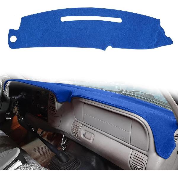Dashboard Cover Dash Cover Mat Pad Compatible With 1997-2000 Chevy Chevrolet/GMC C1500 C2500 C3500 K1500 K2500 K3500, 1997-1999 GMC Yukon/Chevy