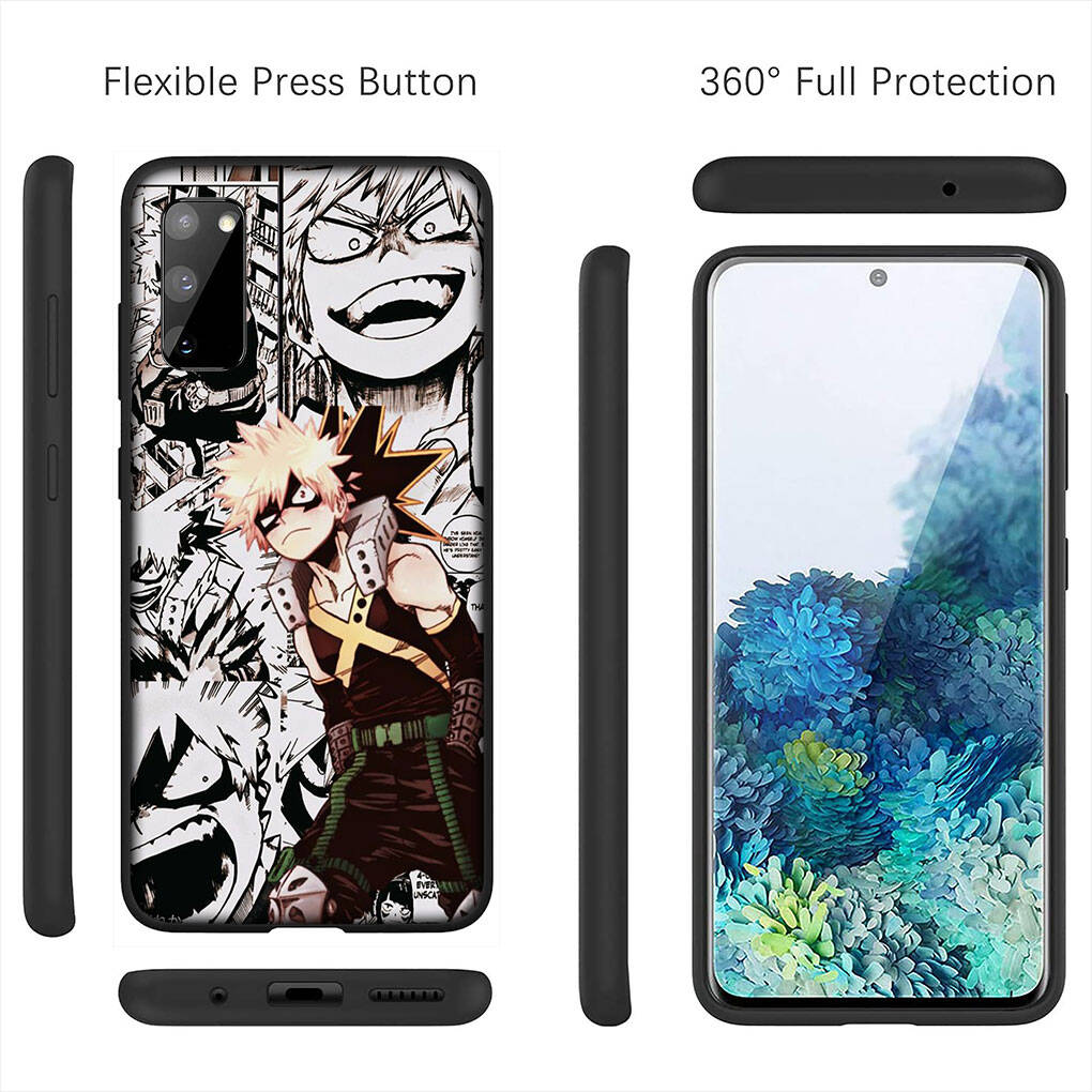 For Motorola Moto Edge 70 60 50 G54 G86 Samsung Galaxy S25 iPhone 17 16 15 Xiaomi Redmi Note 14 13 Pro Max Phone Case Comics My Hero Academia Cover