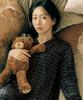 [Dossy] Softkin Grid Long-Sleeve Couple Pajama Set [Shipped from Korea] 100% Authentic
