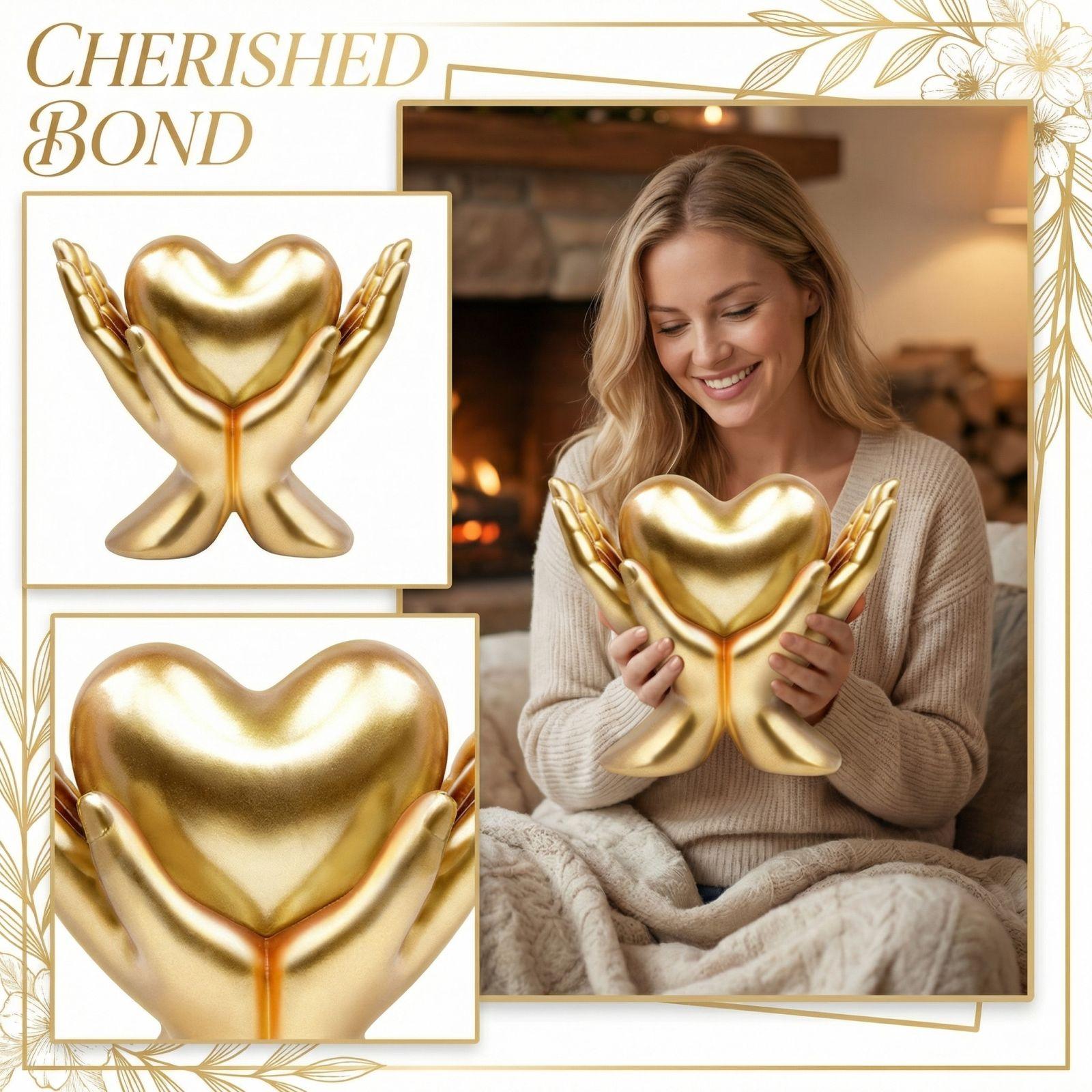 Home Fireplace Mantel Decorations, Heart-shaped Ornaments And Accessories, Hand Sculptures For Living Rooms, Dining Rooms, And Studies.