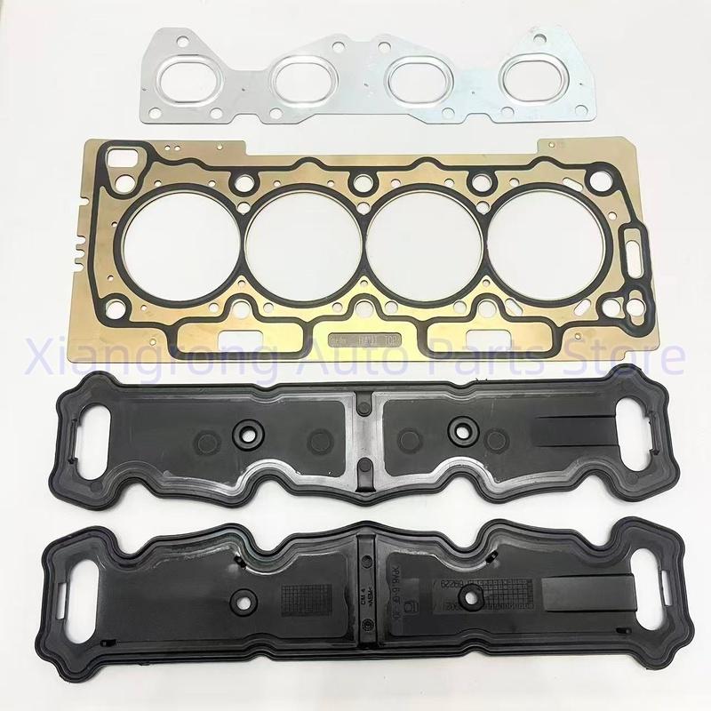 1SET Engine Rebuilding kit Gasket Joint Set oil seal for Peugeot 206 307 1.6 TU5JP4 Engine overhaul package 0197P5 0197.P5