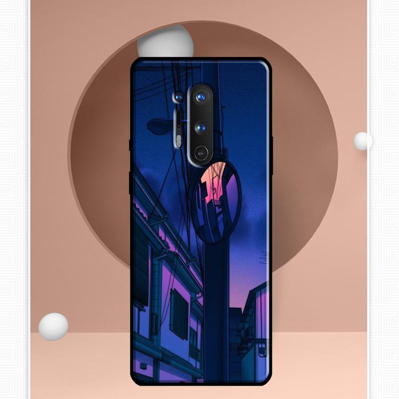 Pastel Japonsko Pouzdro Kyoto City Pro Oneplus 10T 8T 9R 9RT Ace 11 9 10 Pro Kryt Pro Oneplus Nord N20 N10 2T CE 2 Lite