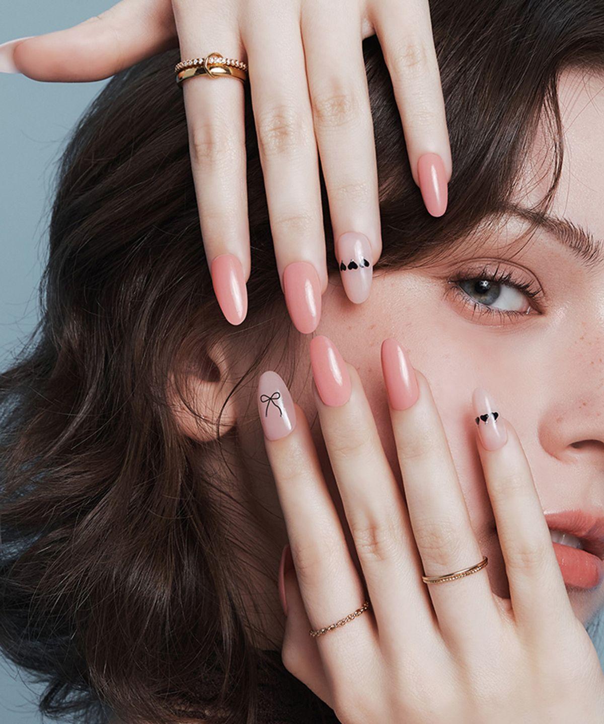 Reusable Nail Tip Starry (Almond)