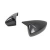 For Mazda CX30 CX-30 - Car Sticker Rearview Side Mirror Cover Wing Cap Exterior Door Rear View Case Trim Carbon Fiber