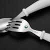 304 Stainless Steel Children's Spoon & Fork Set with Portable Box - Ideal for Baby Feeding and Student Use.