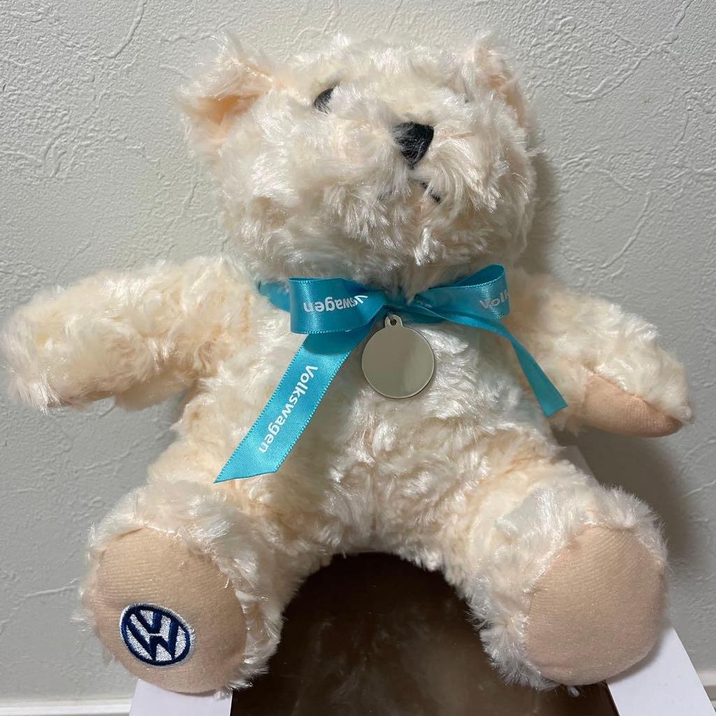 [USED] Volkswagen Novelty Teddy Bear Mug with Silicone Cover