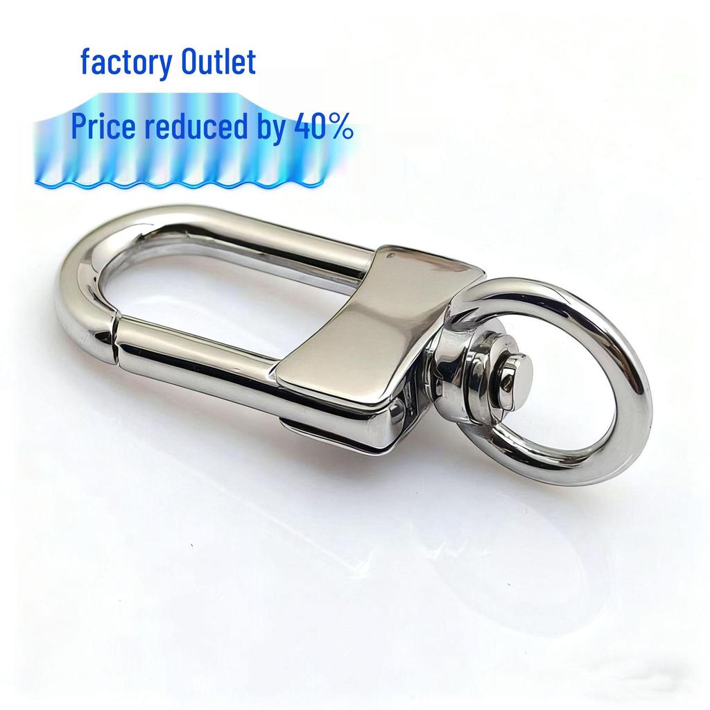 DIY Handmade 316 Stainless Steel Keychain & Handbag Hook Buckle