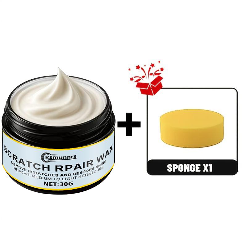 

Car Scratch Repair Wax, for Polishing and Scratch Removal Cream - Suitable for Quick Shine Restoration on All Vehicles - Ideal f