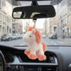 Zodiacal Horse Plush Key Holder Charm Soft And Lightweight Wallet Hanging Decoration Keyring For Purse or Backpack