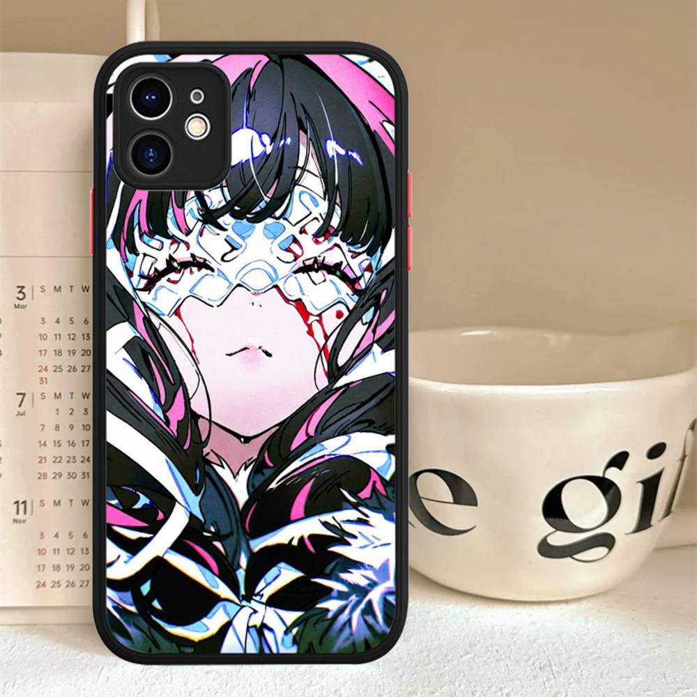 

Genshin Impact Columbina For IPhone 11 12 13 14 15 16 Pro Max Plus Matte Translucent Phone Cover iphone Xs Max