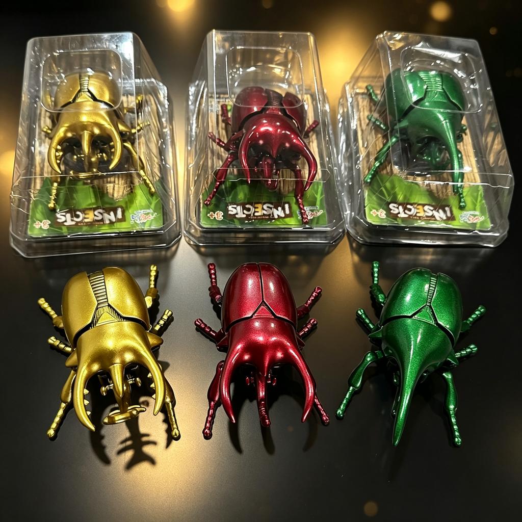Lernspielzeug Käfer-Einhorn zum Aufziehen Krabbelkäfer Spielzeug zur Erleuchtung Simulation und Spaß Geschenke