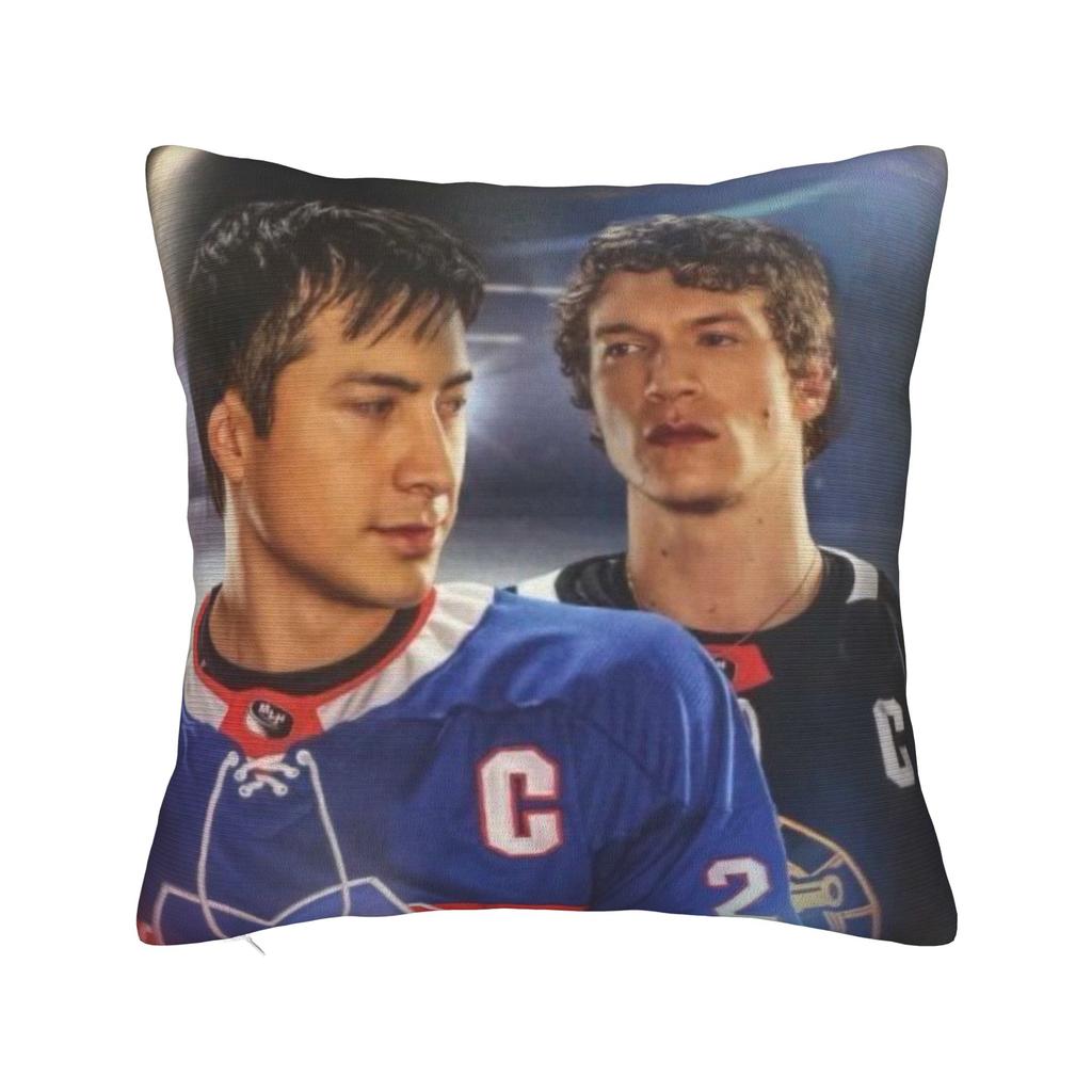 Seat Decorations Hudson Williams Connor Storrie Heated Rivalry Pillowcases Stuff  Pillow Covers Zippered Multi Size