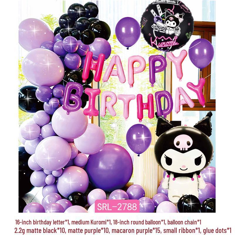 Geburtstagsdeko Ballon-Set für Kinder - Themen-Hintergrund mit Folienballons