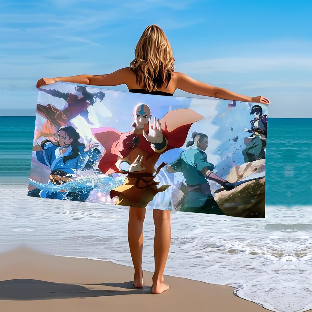 Towel Beach A-avatarS-ES Bath Quick-Drying Lightweight Portable Sauna Camping Swim Last Airbender Pool Aang Travel