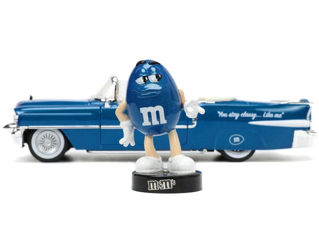 Jada TOYS M Blue Figure Cadillac Eldorado Blue Hollywood Ride M Blue 33726 1/24 & M’s & & M’s [Item]