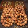 Taihang Cypress 20mm Handcrafted Bracelet: Unisex Buddhist Beads