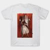 Ready or Not Grace Grafik Unisex T-Shirt Unisex Rundhals Baumwolle Kurzarm Y2k Oversized Mode Beliebt Vintage Horror T-Shirt