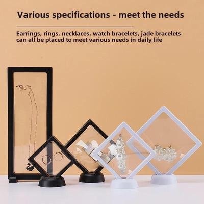 Klare PE-Folien-Displaybox für Schmuck: Hängeverpackungen für Ringe, Armbänder und Halsketten