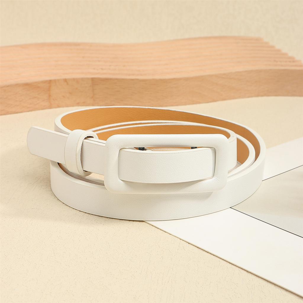 Adjustable Lightweight PU Leather Waist Belt Travel Friendly Waist Strap Band for Women Lady Girls Daily Wear & Parties