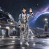 Jumpsuit Style Spacesuit Fancy Dress Cosplay Costume Kids Space Suit  Dress Up