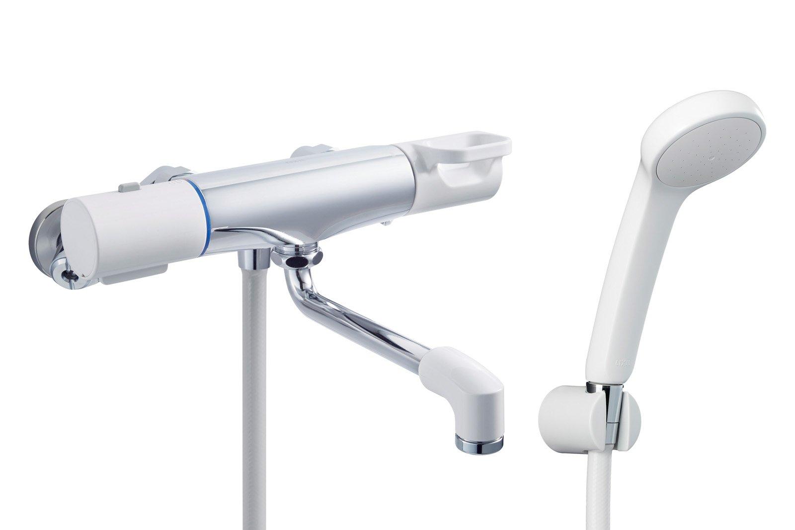 

LIXIL INAX Bathroom Thermostatic Shower Eco Full Resin Antibacterial Faucet, Shower, Head, Handle, RBF-811