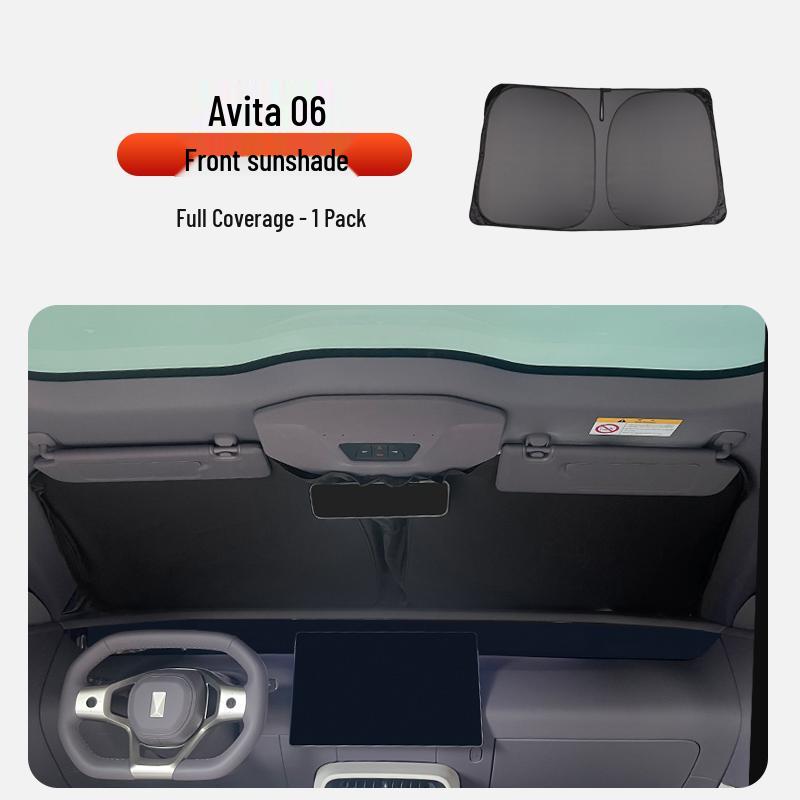 Avatr 06 Sunshade/Heat-Insulating Curtain for Windshield and Windows - Full Blackout Protection