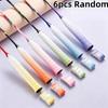 6Pcs Non-Slip Badminton Racket Handle Grip Gradient Overgrip Tape Winding Tennis Racket Rubber Grip Racquet Supplies Sports