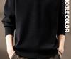 Men's High-End Heavyweight Cotton Color Block Polo Sweater - 2025 Spring/Autumn Collection